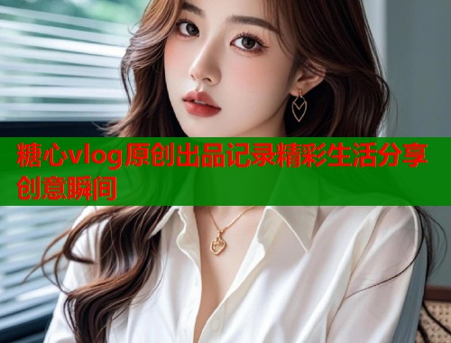 糖心vlog原创出品记录精彩生活分享创意瞬间