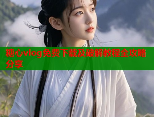 糖心vlog免费下载及破解教程全攻略分享