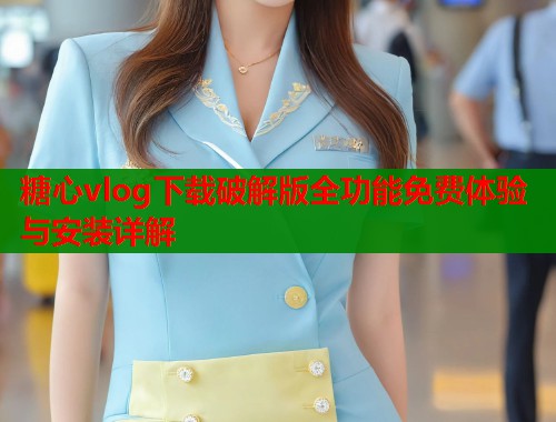 糖心vlog下载破解版全功能免费体验与安装详解